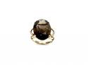 9ct Yellow Gold Smokey Quartz Ring