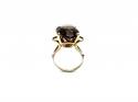 9ct Yellow Gold Smokey Quartz Ring