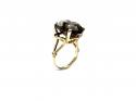 9ct Yellow Gold Smokey Quartz Ring