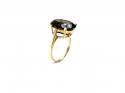 9ct Yellow Gold Smokey Quartz Ring