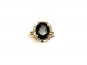 9ct Yellow Gold Smokey Quartz Ring