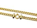 9ct Yellow Gold Hollow Curb Chain