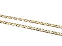 9ct Yellow Gold Flat Curb Chain