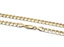 9ct Yellow Gold Flat Curb Chain