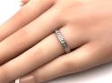 18ct White Gold Diamond Eternity Ring