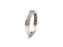 18ct White Gold Diamond Eternity Ring