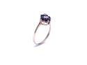 9ct Sapphire & Diamond Cluster Ring