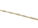 9ct Yellow Gold CZ Bracelet