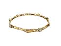 9ct Yellow Gold CZ Bracelet