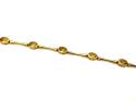 18ct Yellow Gold Quartz Bracelet