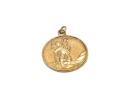 9ct Yellow Gold Ste Christopher Pendant