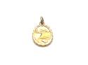 9ct Oval St Christopher Pendant