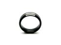 Tungsten Carbide & Black IP Plating Ring