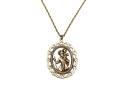 9ct St Christopher Pendant & Chain