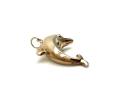 9ct Yellow Gold Dolphin Pendant