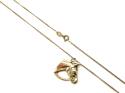 9ct Yellow Gold Horse Pendant & Chain