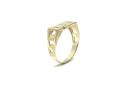 9ct Yellow Gold Curb Design DAD Ring