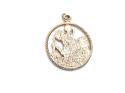 9ct Yellow Gold St.Christopher Pendant