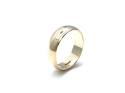 9ct Yellow Gold Plain Wedding Ring 7mm