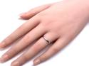 9ct White Gold Plain Wedding Ring 2mm