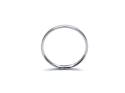 9ct White Gold Plain Wedding Ring 2mm