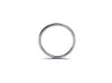 9ct White Gold Plain Wedding Ring 2mm