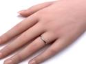 9ct White Gold Plain Wedding Ring 2mm