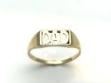 9ct Yellow Gold DAD Ring