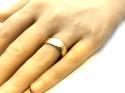 9ct D Shaped Wide Wedding Ring 7.5mm