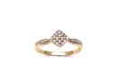 9ct Diamond Cluster Ring 0.25ct