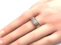 9ct Diamond Pave Ring 0.50ct