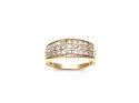 9ct Diamond Pave Ring 0.50ct