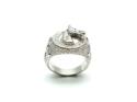 Silver Horseshoe Ring