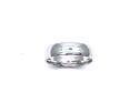 9ct White Gold Plain Wedding Ring 6mm