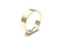 9ct Yellow Gold Plain Wedding Ring 6mm