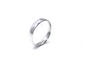 Paltinum Plain Wedding Ring 4mm