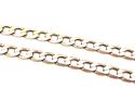 9ct Yellow Gold Curb Chain 23 inch