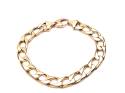 9ct Yellow Gold Curb Bracelet 8 1/2 inc