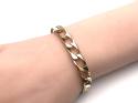 9ct Yellow Gold Curb Bracelet 8 1/2 inc