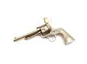 9ct Yellow Gold Heavy Revolver Pendant