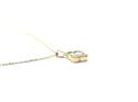 9ct Yellow Gold MOP Clover Pendant & Chain