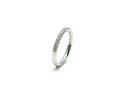 Silver CZ Eternity Ring