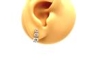 9ct Yellow Gold CZ Stud Earrings