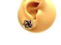 9ct Yellow Gold Knot Stud Earrings