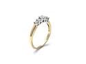 18ct Yellow Gold Diamond 5 Stone Ring