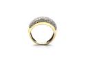 18ct Yellow Gold Pave Ring