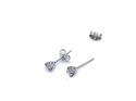 18ct White Gold Diamond Stud Earrings 0.55ct