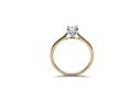 18ct Yellow Gold Diamond Solitaire Ring