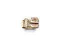 9ct Yellow Gold Buckle Ring