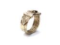 9ct Yellow Gold Buckle Ring